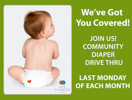 Monthly Events - Diaper Drive-Thru Monthly Event Image